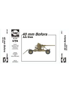 Planet Models - 40mm Bofors AA Gun