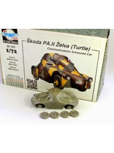   Planet Models - Skoda PA.II "Turtle" Czech.armoured car