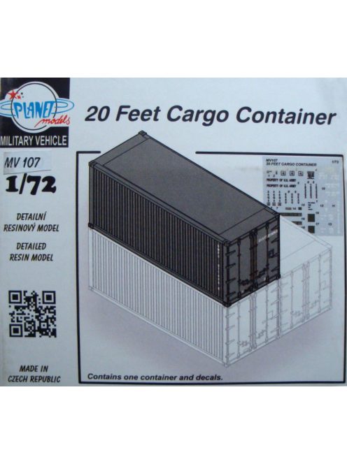 Planet Models - 20 Feet Cargo Container