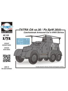 Planet Models - TATRA OA vz.30/Pz.SpW.30(t) Czechosl.Arm