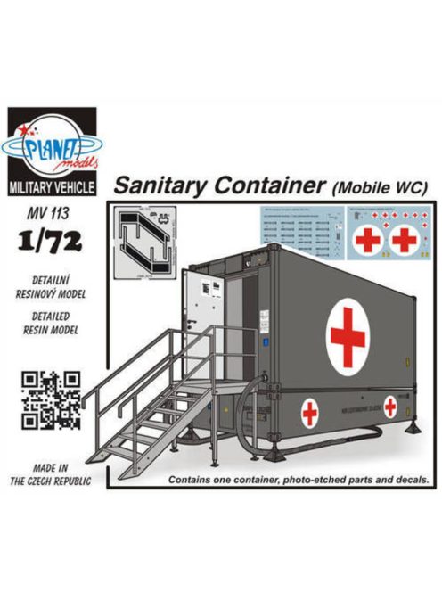 Planet Models - Sanitary Container (Mobile WC)