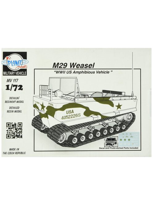 Planet Models - M29 Weasel-full resin kit