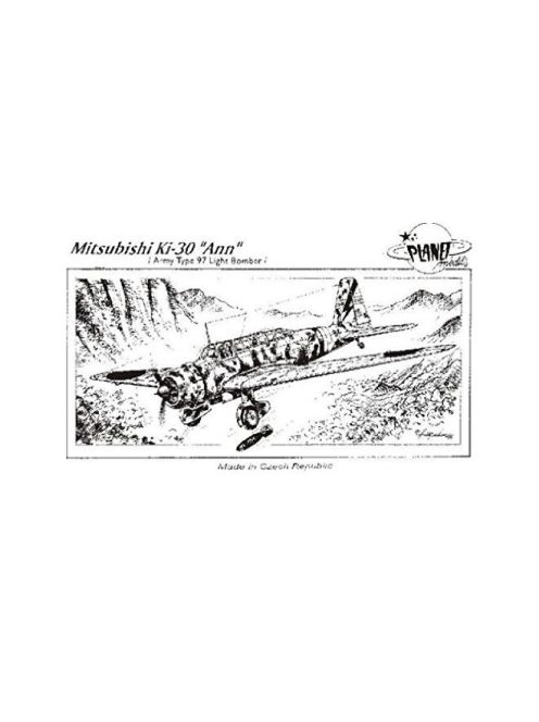 Planet Models - Mitsubishi Ki-30 Ann