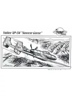   Planet Models - Vultee XP-54 ''Swoose Goose ''