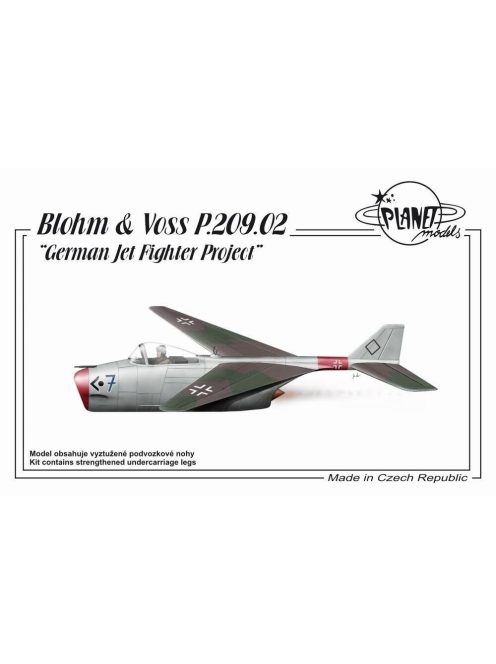 Planet Models - Blohm & Voss P.209 German Jet Fighter Project