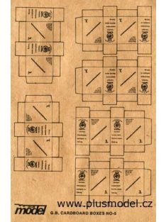 Plus model - GB Faltkartons WW II