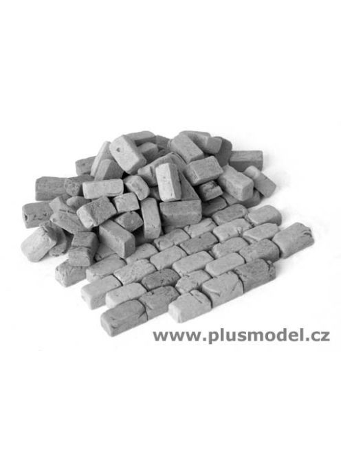 Plus Model - Pflastersteine, groß, Granit