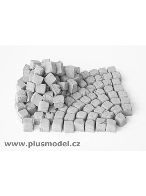 Plus Model - Pflastersteine, klein, Granit
