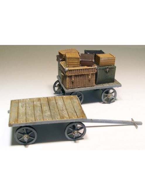 Plus Model - Railway car on baggages