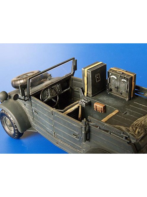 Kübelwagen Radio Car Kfz. 2 Umbau Set für Tamiya Bausatz