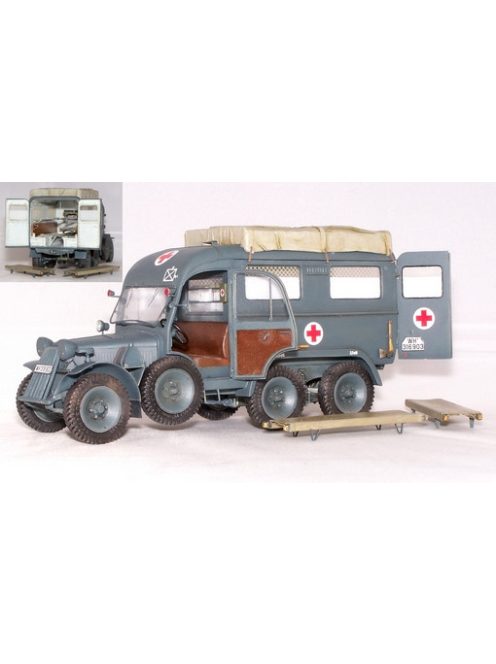 Plus Model - Deutscher Krankenwagen Kfz.31 Steyr 640
