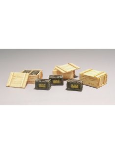 Plus model - US  wooden ammunition boxes - Vietnam