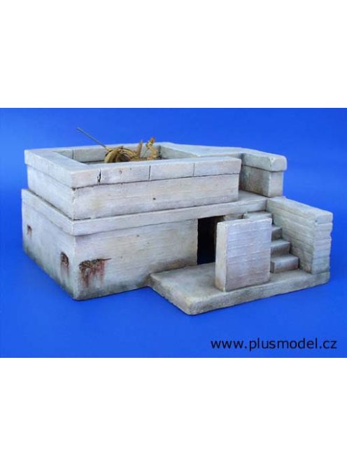 Plus model - Deutscher Flak Bunker Ww Ii