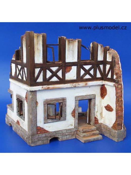 Plus model - Deutsches Fachwerkhaus-Ruine