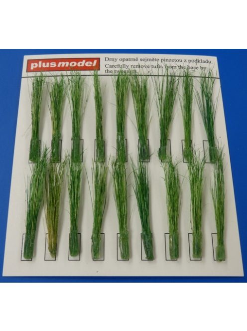 Plus Model - Tufts of reeds-green