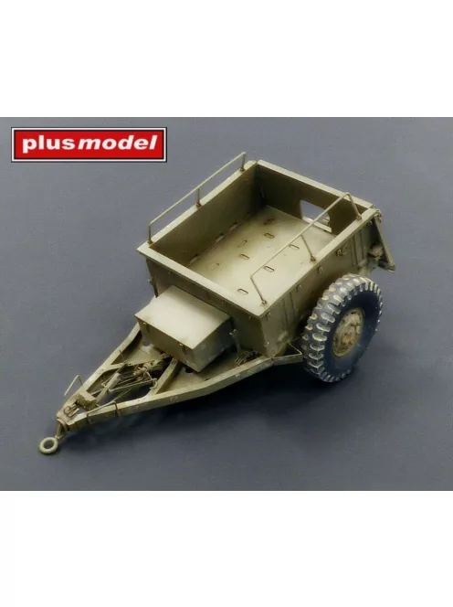 Plus model - US ammunition trailer M10