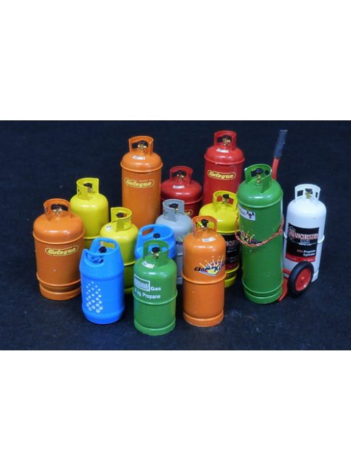 Plus model - Gas bottles big