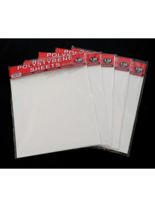 Plus Model - Polystyrene sheets big 1,0mm