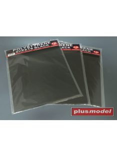 Plus model - Polystyrene sheets black 0,5 big