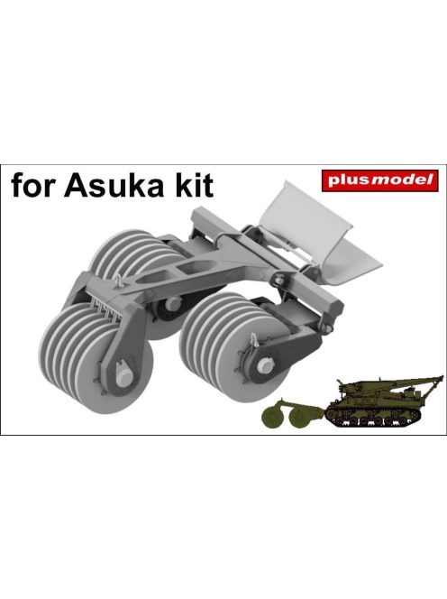 Plus model - T1E1 US Mine exploder for Sherman – Asuka