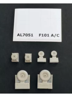 Plus model - F-101A/C Woodoo wheels