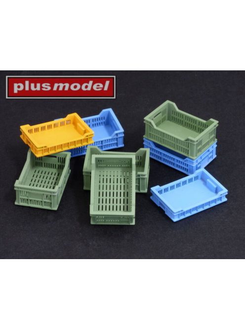 Plus model - Perforated plastic crates