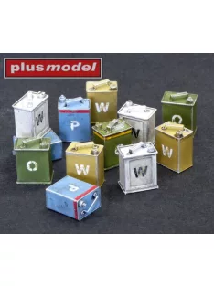Plus model - British canisters POW