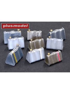 Plus model - German triangular canisters