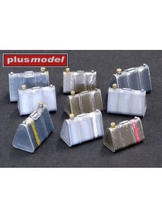 Plus model - German triangular canisters