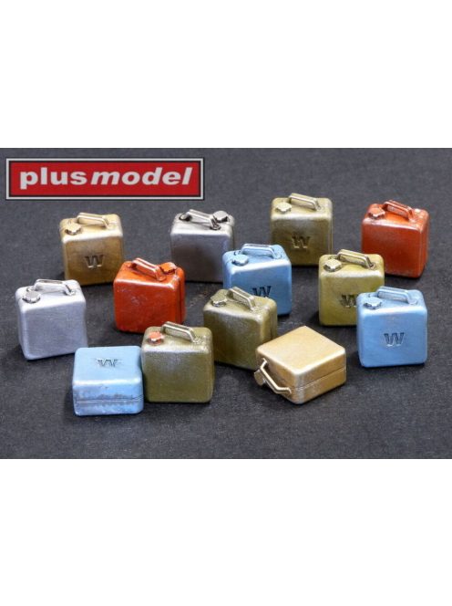 Plus model - British canisters mediterranean