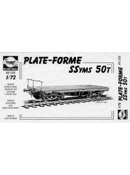 Planet Models - Plate Forme Ssyms 50 Ton