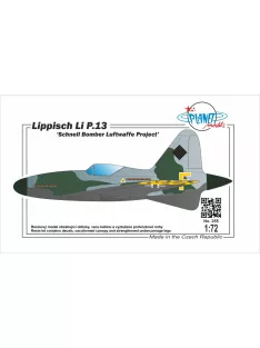   Planet Models - Lippisch Li P.13 Schnell Bomber Luftwaffe Project