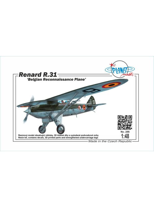 Planet Models - Renard R.31 'Belgian Recconaissance Plane'