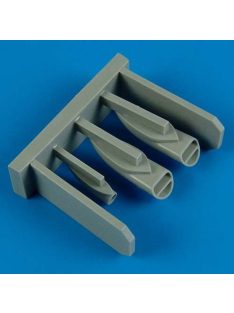 Quickboost - MiG-23 Flogger air scoops for Trumpeter