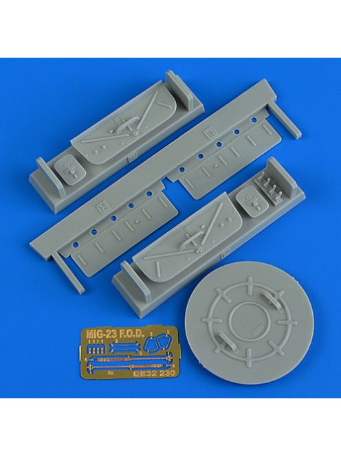 Quickboost - 1/32 MiG-23 FOD covers for TRUMPETER kit