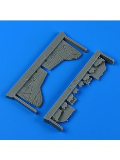   Quickboost - 1/32 Macchi MC.202 Undercarriage Covers - Early version for ITALERI kit