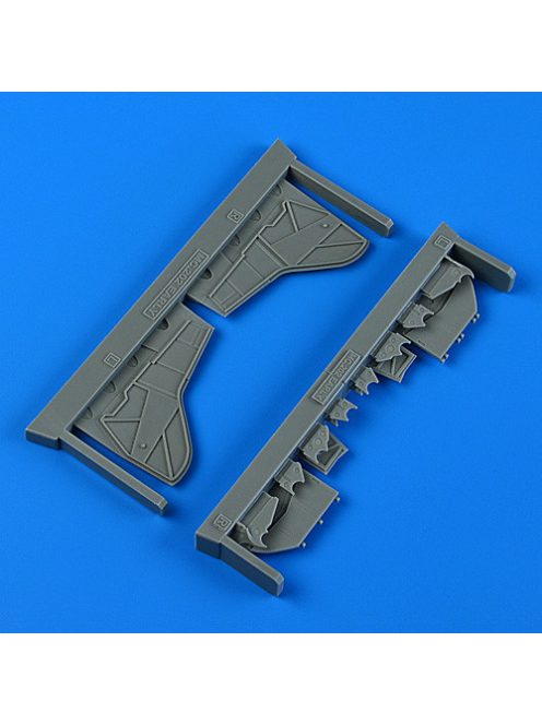 Quickboost - 1/32 Macchi MC.202 Undercarriage Covers - Early version for ITALERI kit