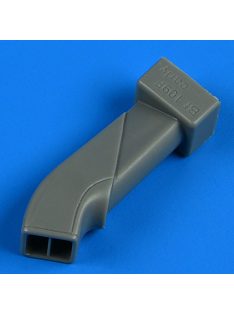 Quickboost - Bf 109F-0/F-1 air intake - early for Hasegawa