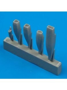 Quickboost - Su-22M4 air cooling scoops für Kopro Bausatz