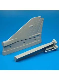 Quickboost - 1/48 MIG-21MF vertical tail area