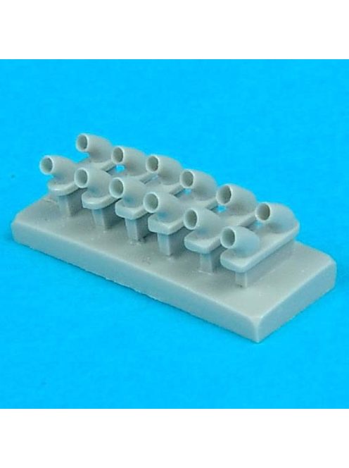 Quickboost - 1/48 P-40E Warhawk exhaust