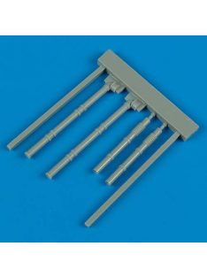 Quickboost - 1/48 Wellington fuel outlet pipe - closed flaps