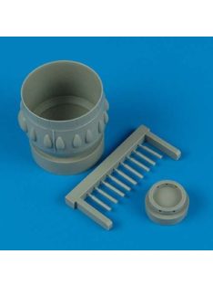 Quickboost - Araro Ar 196 correct cowling for Italeri