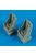 Quickboost - T-28 Trojan seats with safety belts ROD