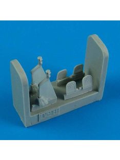   Quickboost - 1/48 T-28 Trojan control lever and rudder pedals