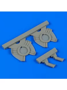 Quickboost - 1/48 Ki-45 Nick exhaust