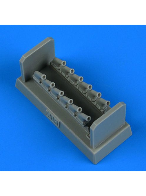 Quickboost - P-51D Mustang exhaust for Airfix