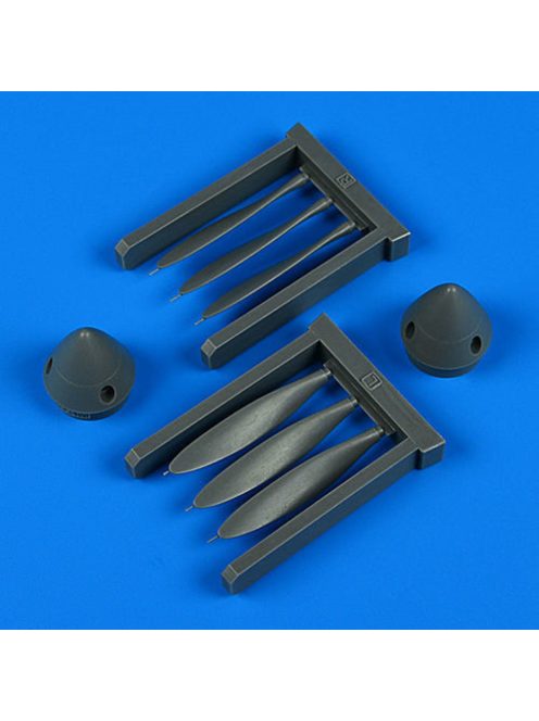 Quickboost - P-38 Lightning propeller for Tamiya