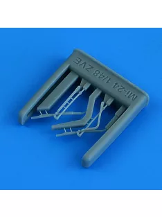 Quickboost - 1/48 Mil Mi-24 wipers for ZVEZDA kit