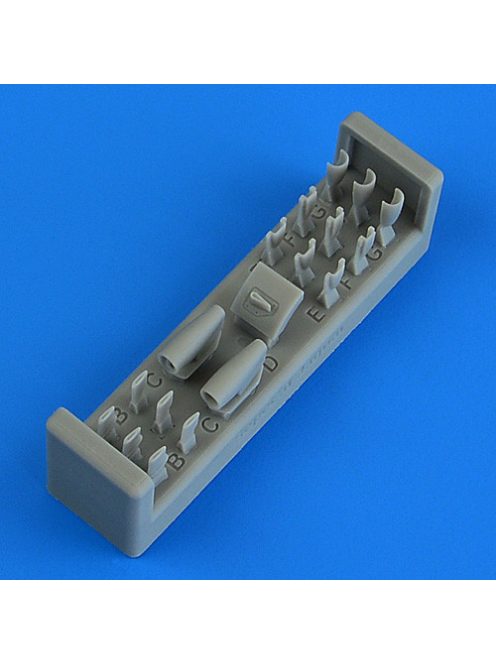 Quickboost - 1/48 Sepecat Jaguar GR.1/GR.1a air Scoops and Fuel Dumpers for AIRFIX kit